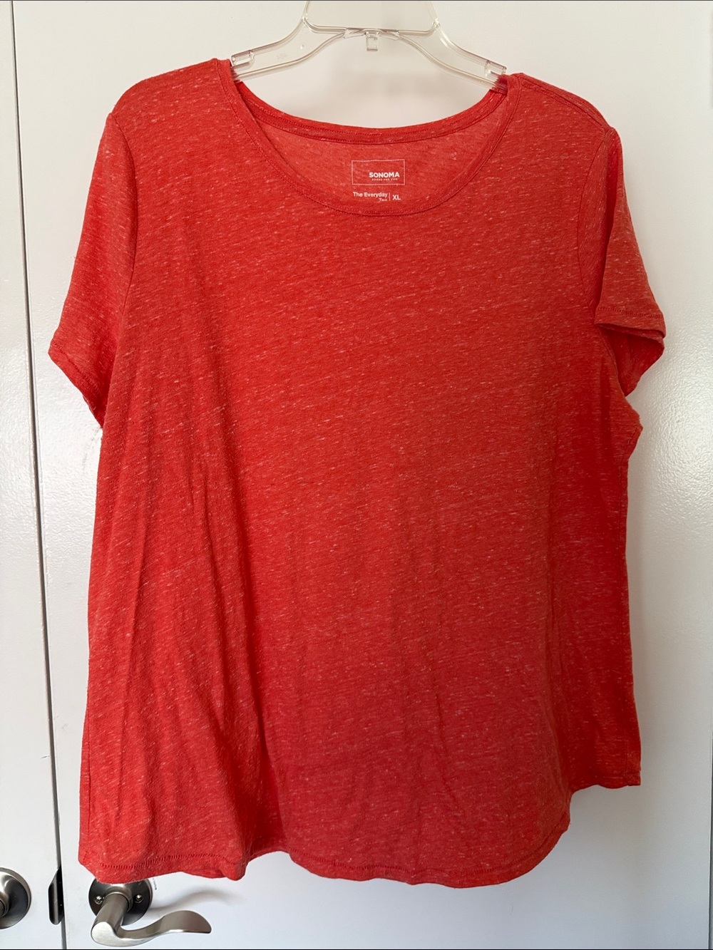 Sonoma Heather Orange Short-Sleeve Crewneck Tee